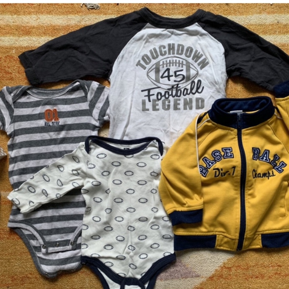 Boys Sports Bundle • 0-3 M, 6 M, 6-9 M, 12 M
